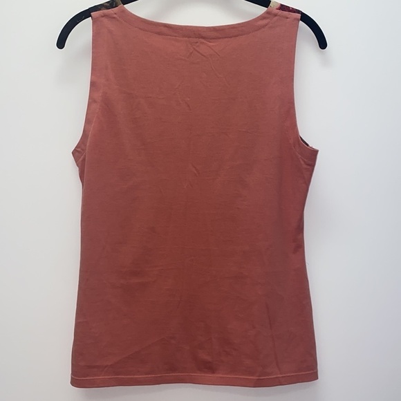 Ann Taylor petite silky print tank medium - Picture 6 of 7